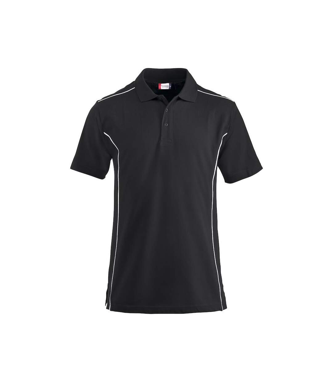 Mens new conway polo shirt black Clique