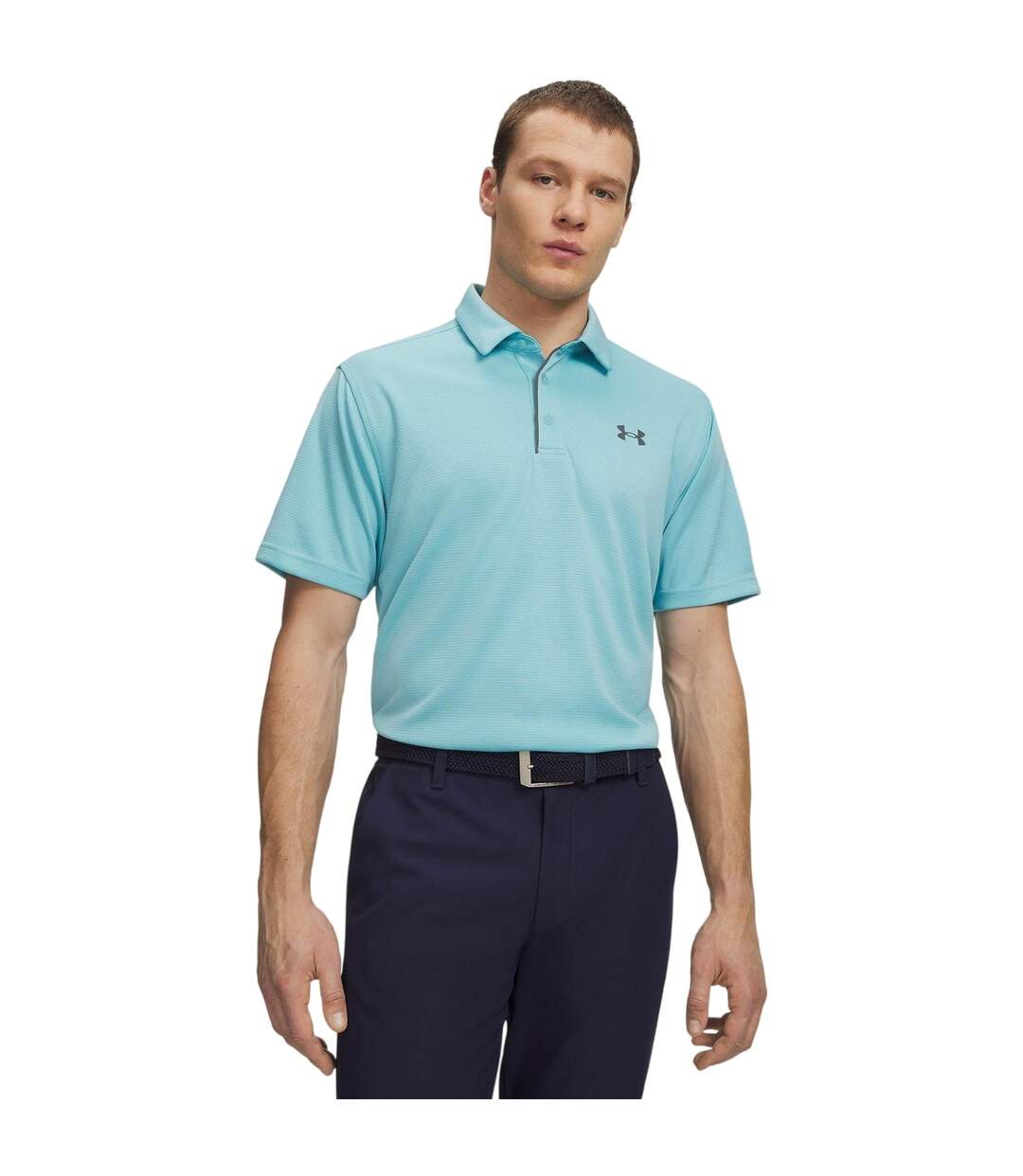 Polo Motif/style Tech Homme Bleu Brumeux Under Armour-1