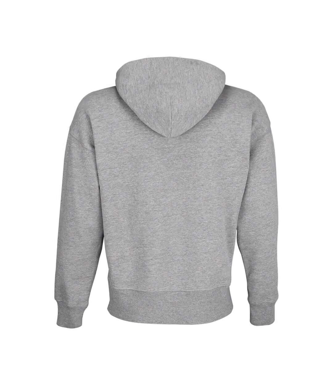 Sweat À Capuche Origin Adulte Gris Chiné SOLS-2