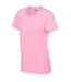 Gildan Womens/Ladies Cotton Heavy T-Shirt (Light Pink)