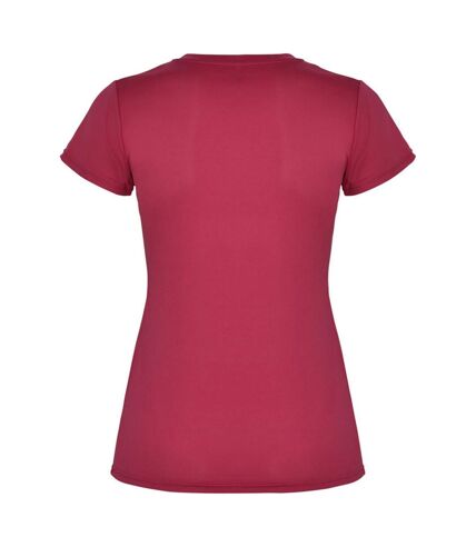 T-shirt montecarlo femme rouge vif Roly