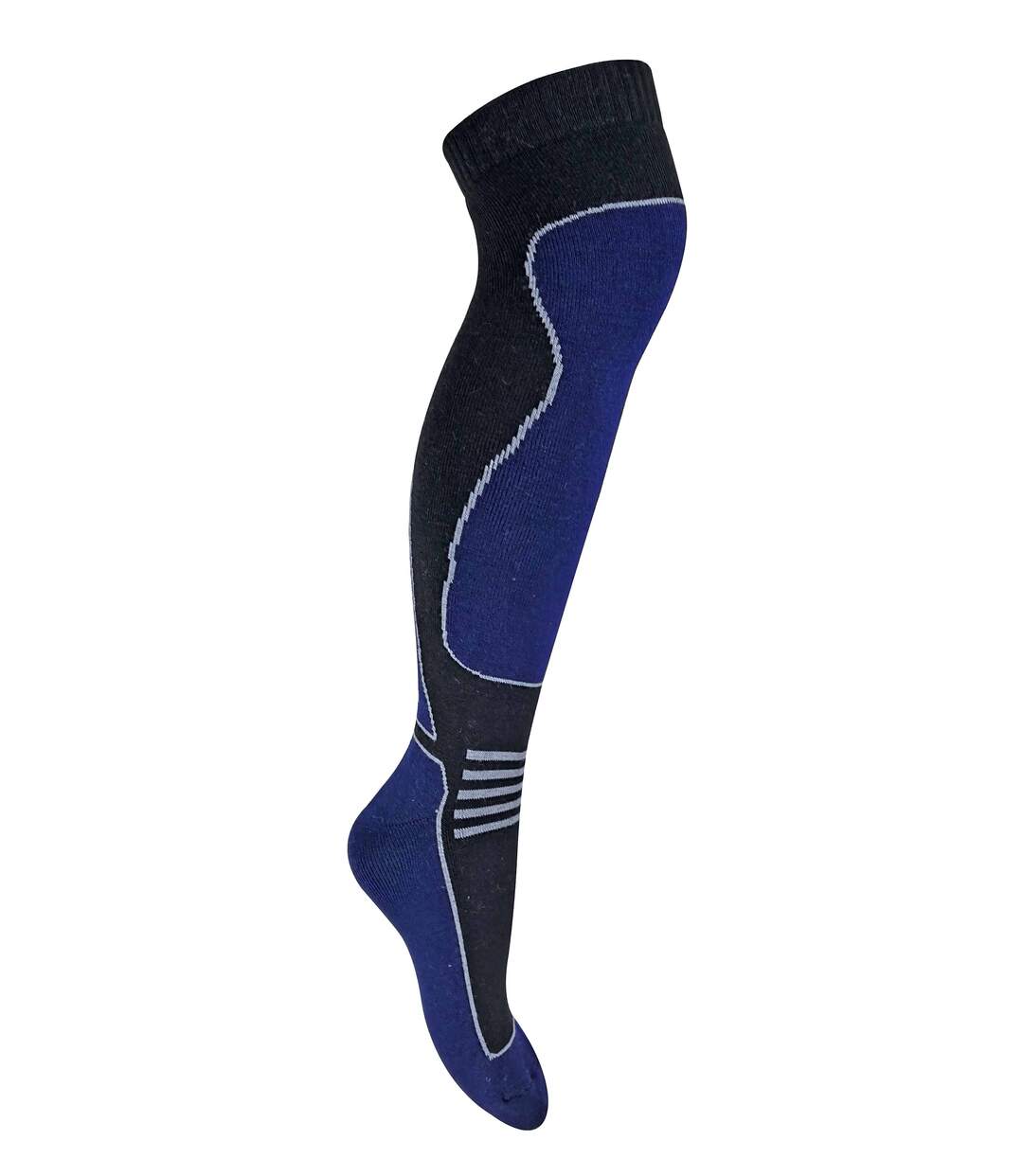 4 Paires Chaussettes de Ski Laine Hautes Hiver