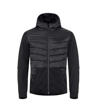 Mens Utah Padded Jacket Black Clique