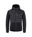 Mens Utah Padded Jacket Black Clique-1