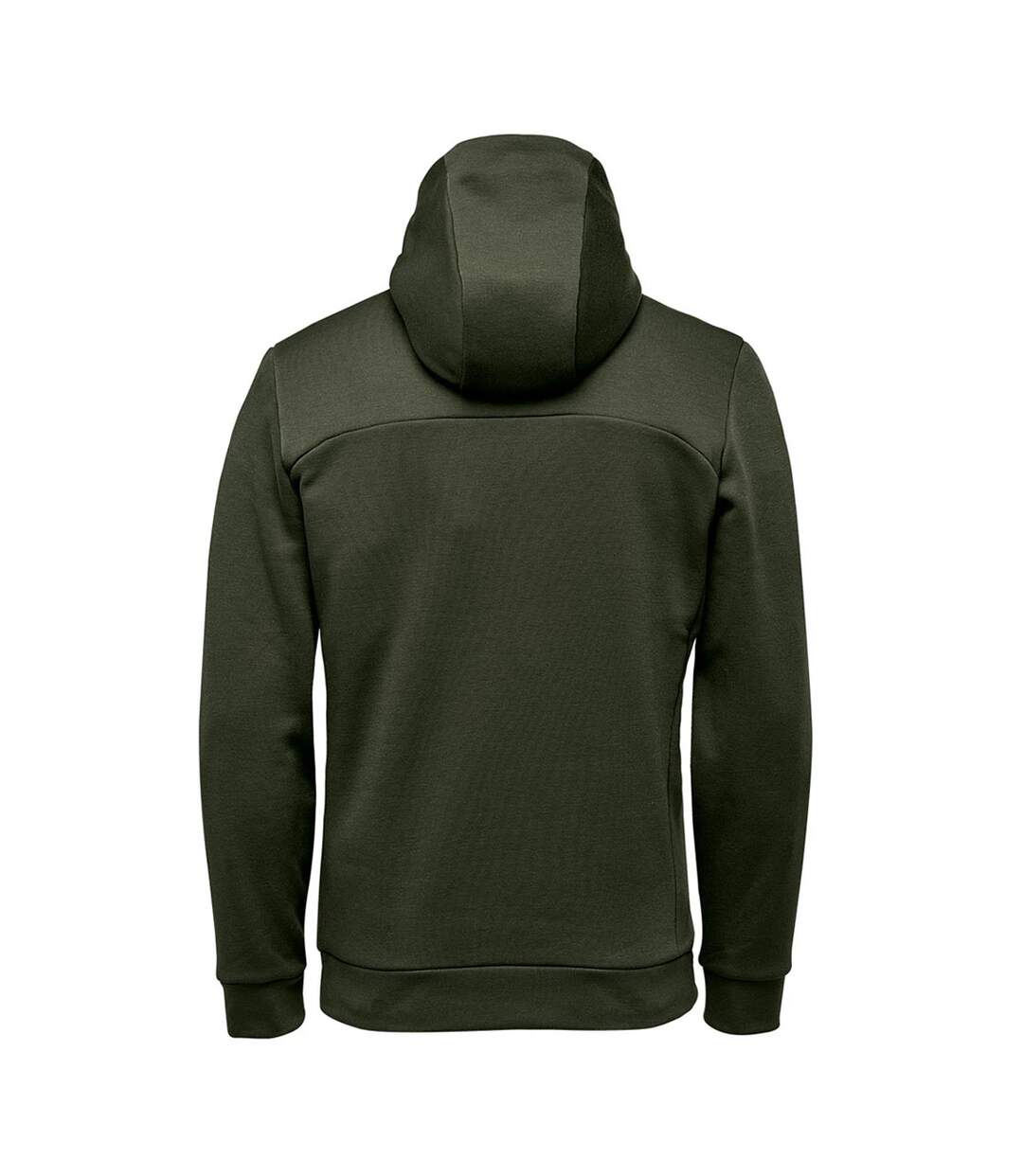 Mens Performance Full Zip Hoodie Cypress Green Charcoal Stormtech-3