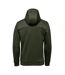 Mens Performance Full Zip Hoodie Cypress Green Charcoal Stormtech-3