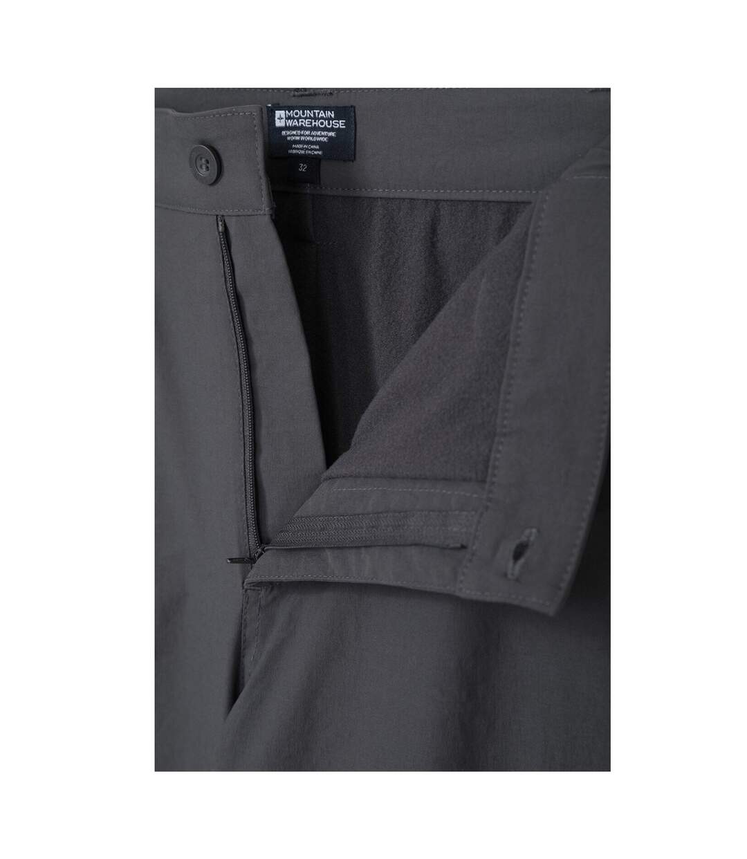 Pantalon de randonnée trek homme gris foncé Mountain Warehouse