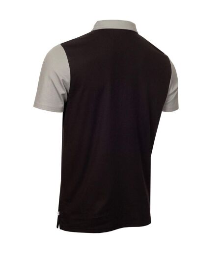 Polo Motif/style Brodé Homme Noir Argenté Calvin Klein
