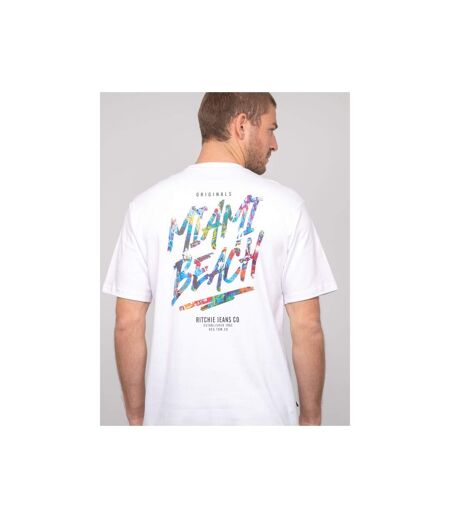 T-shirt oversize coton motifs NASCADE