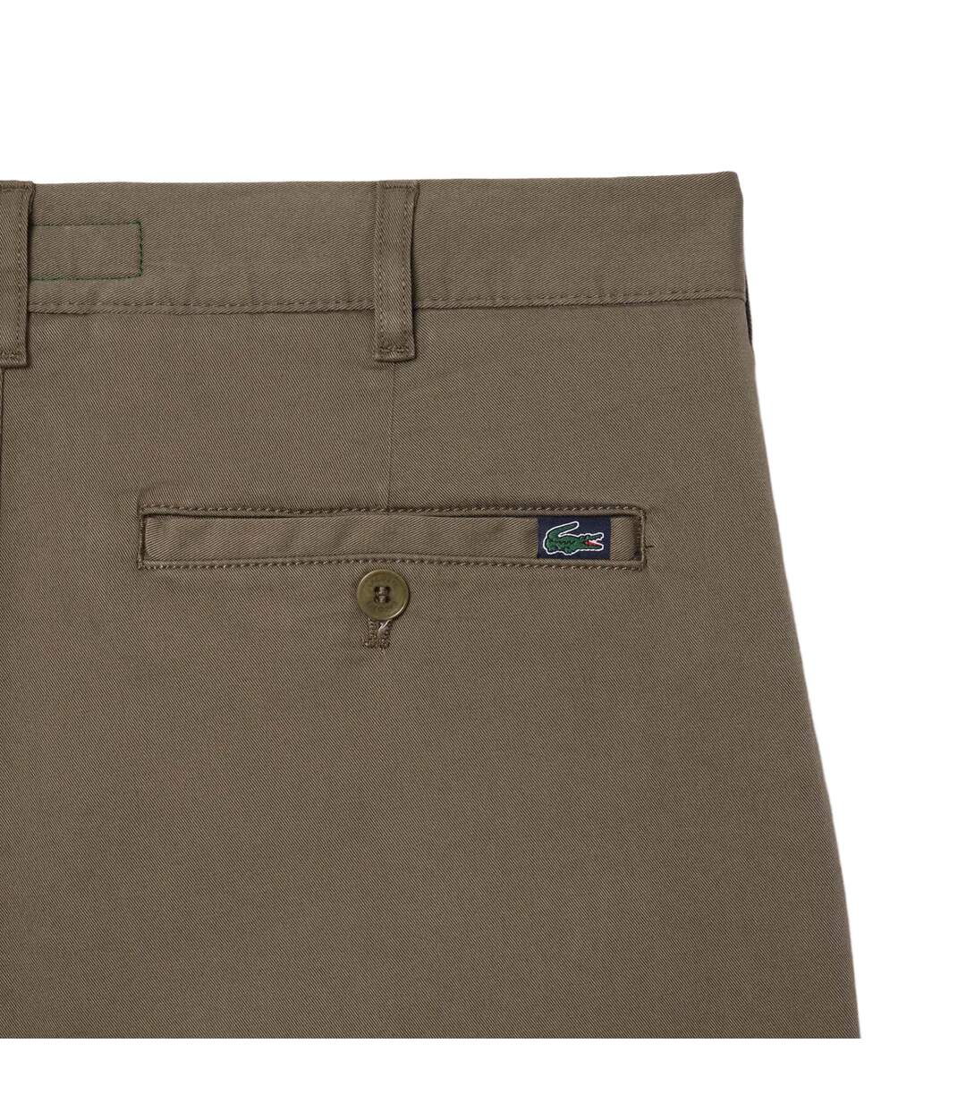 Short Bermuda Homme Vert Kaki Lacoste-3