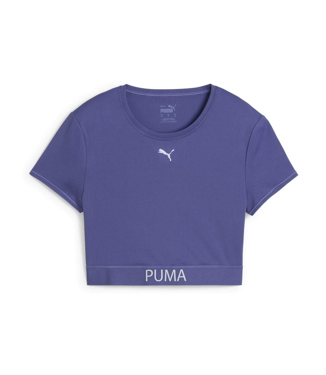 T-Shirt bleu femme puma strong-1