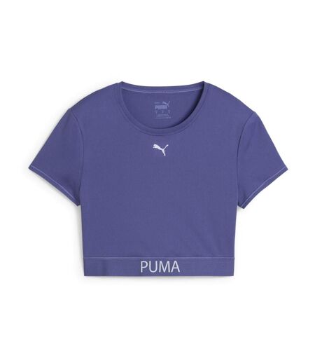 T-Shirt bleu femme puma strong