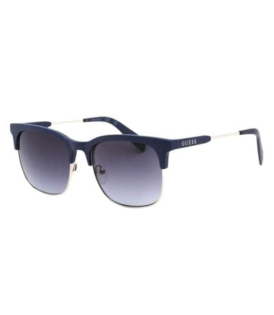Lunettes De Soleil Motif/style Dégradé Homme Taille Unique Bleu Guess