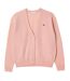 Cardigan femme rose Lacoste-1