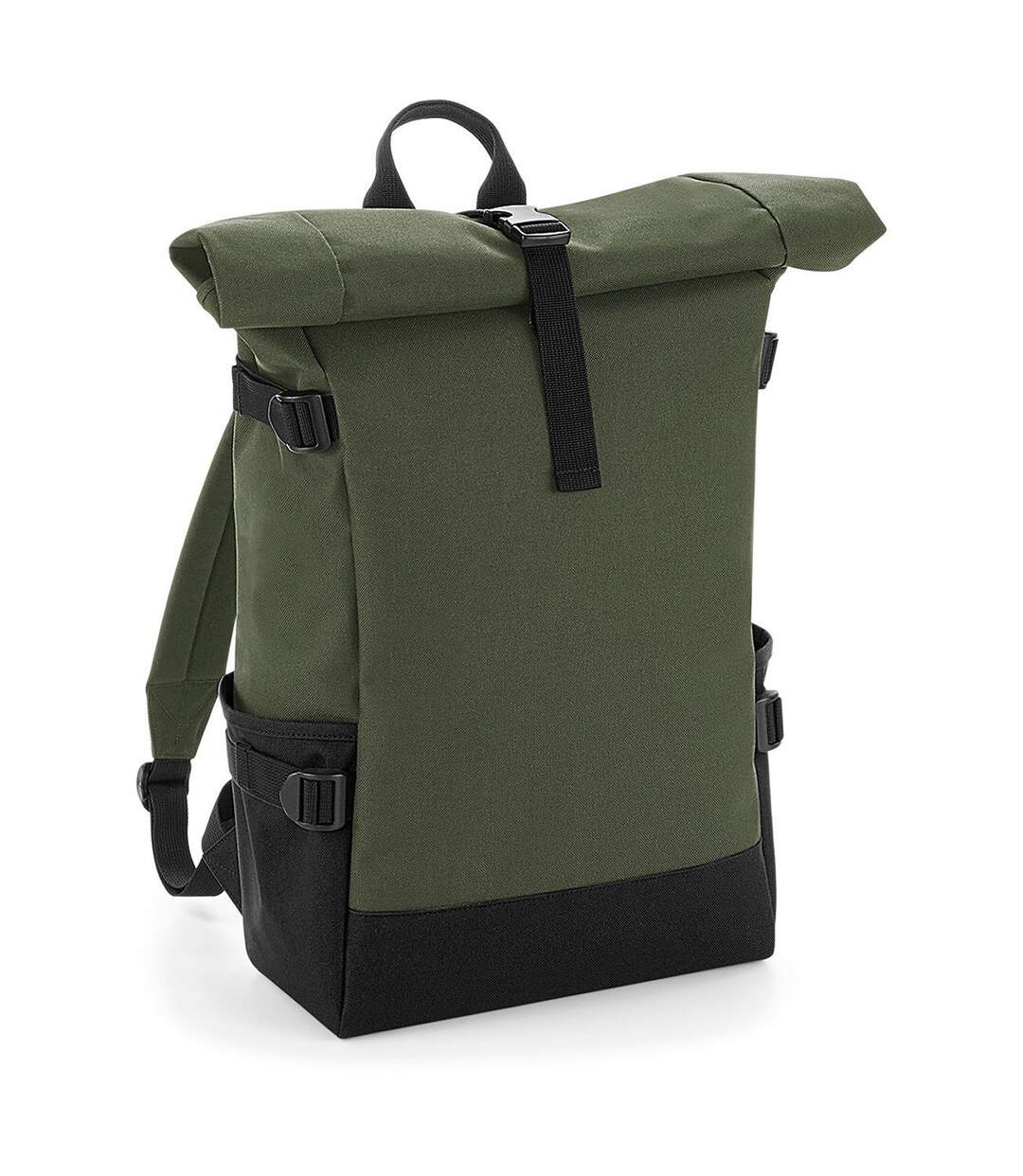 Sac à dos roll-top 22L - compartiment ordinateur - BG858 - vert olive militaire