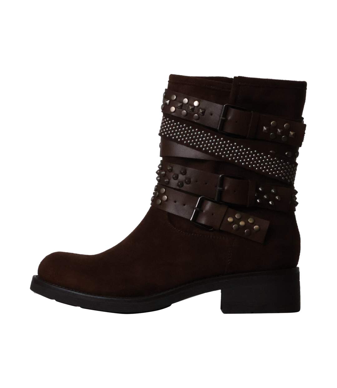Bottines à Zip Super Mode-1