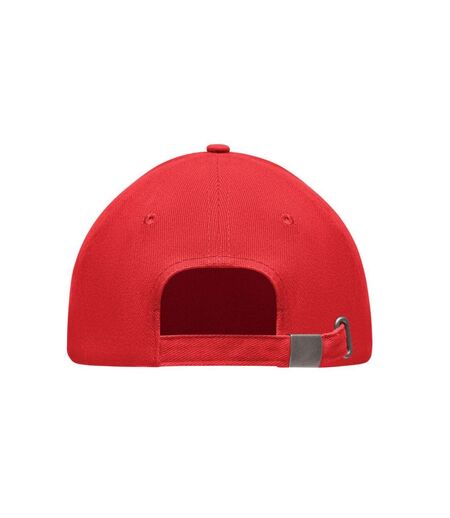 Singa 5 Panel Baseball Cap Red MidOcean