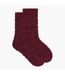 Chaussettes mi-haute coton bouclette Mode-1