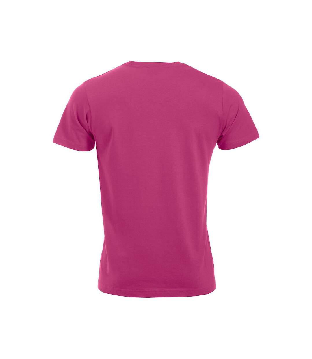 T-shirt new classic homme rose cerise vif Clique