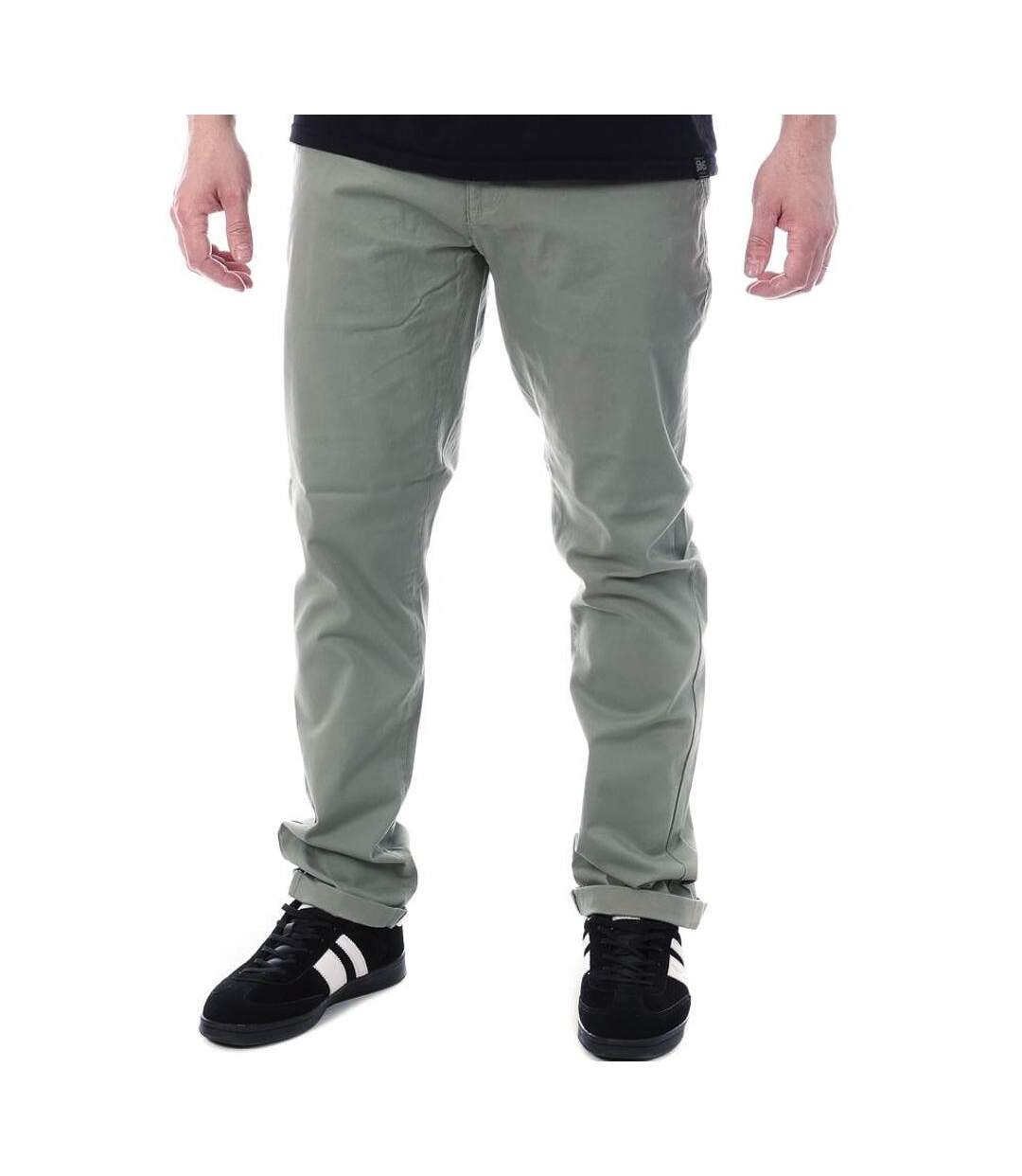 Pantalon chino vert pale homme paname brothers costa1-1