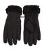Gants Matelassés Pour Femmes Taille Unique Noir Tom Franks-1