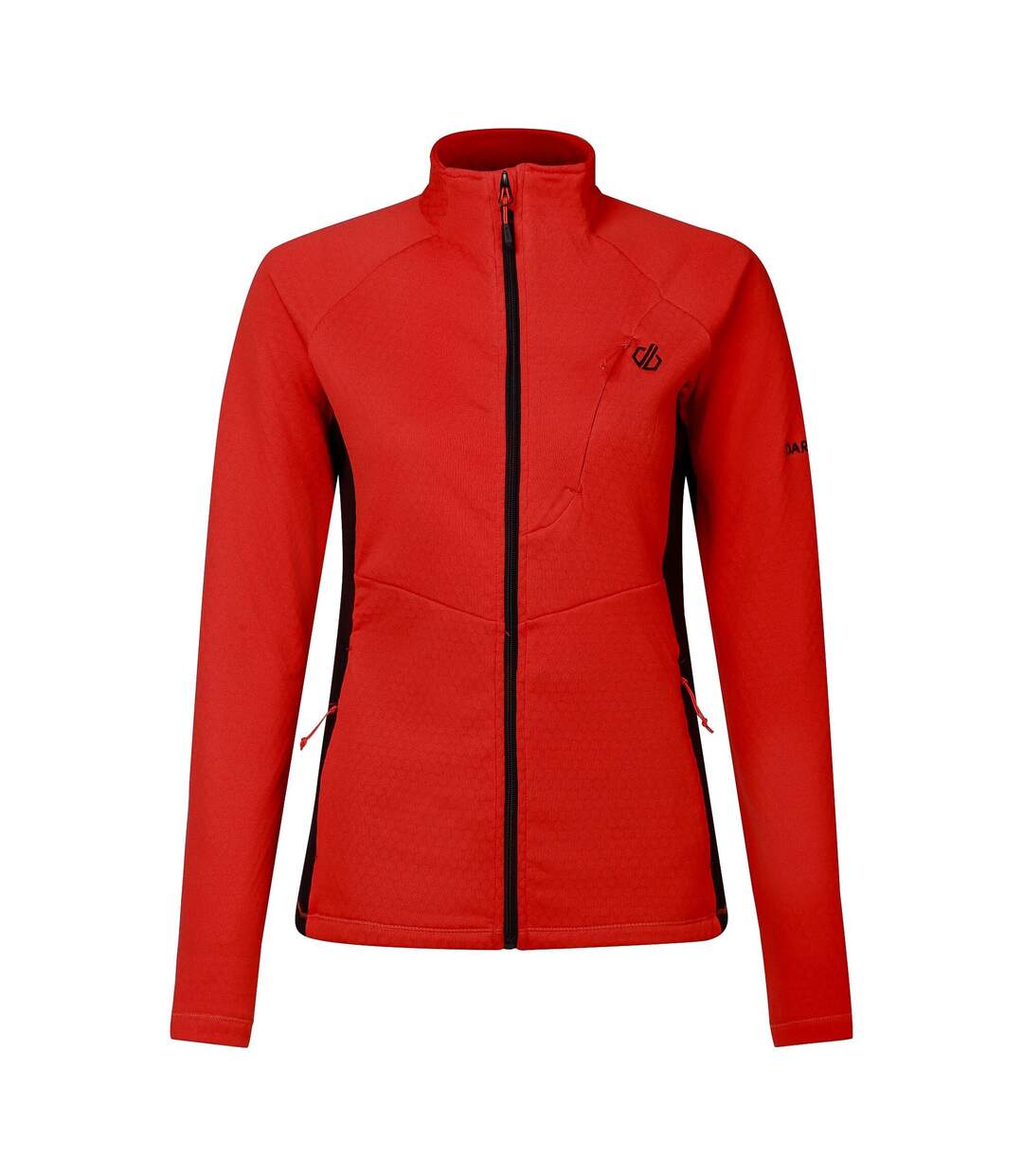 Veste Extensible À Col Montant Emerging Femme Rouge Orange Dare 2B-2