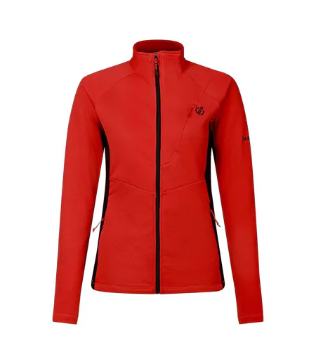 Veste Extensible À Col Montant Emerging Femme Rouge Orange Dare 2B