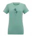 Womens/ladies Fingal Flowers Stretch T-shirt Ivy Moss Regatta-1