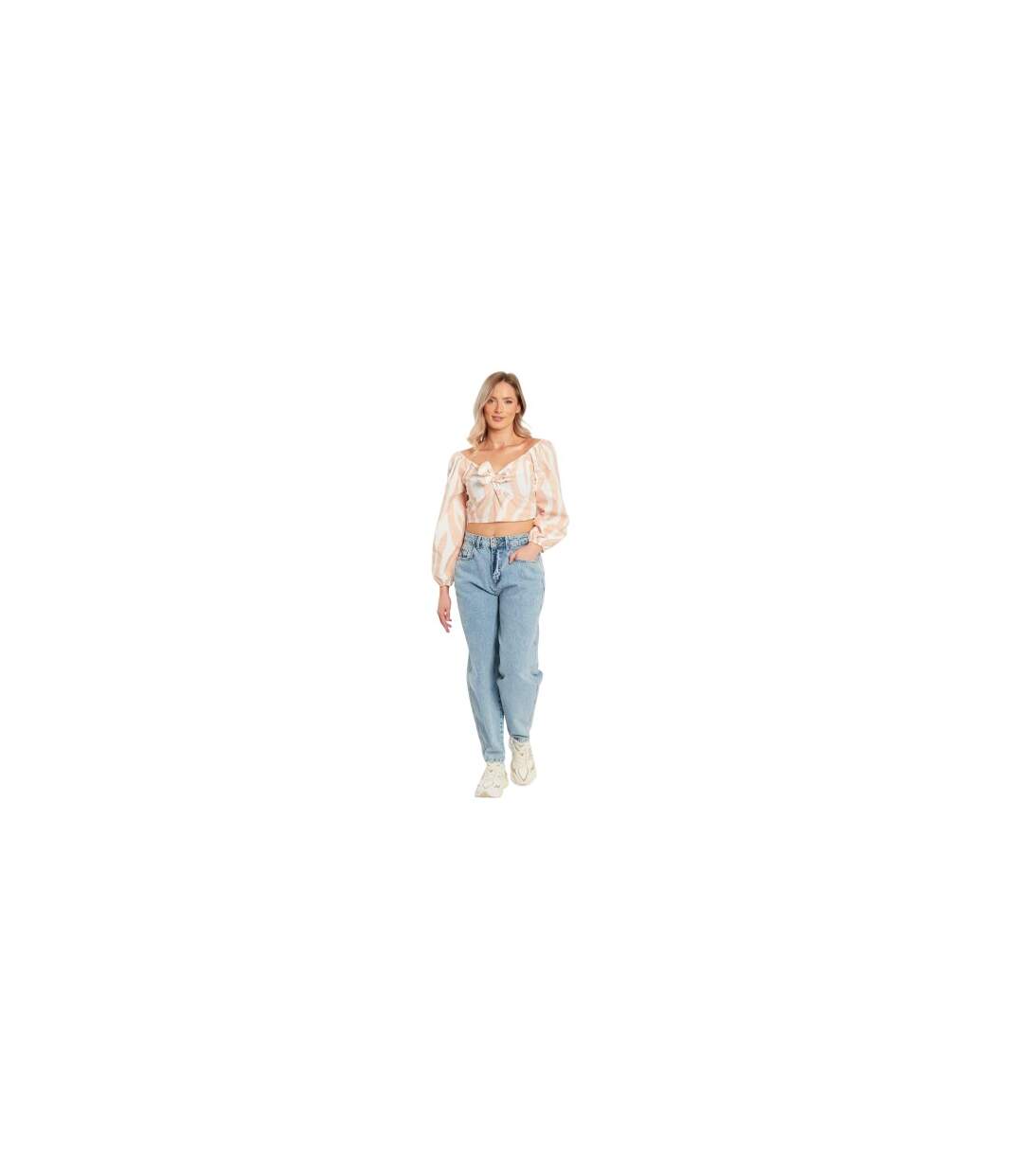 Blouse Femme Blanc Influence-1