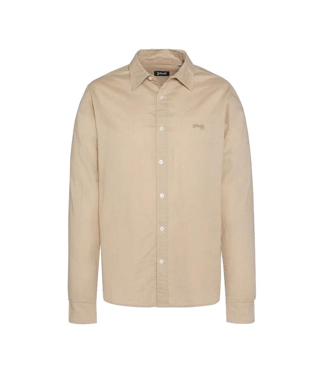 Chemise beige homme schott shroml - 3xl-1