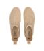 Womens/ladies Suede Platform Chelsea Boots Natural Toms-3