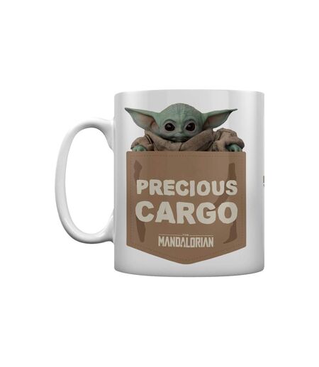 Star Wars: The Mandalorian Precious Cargo Mug (White/Light Brown) (One Size) - UTBS2308