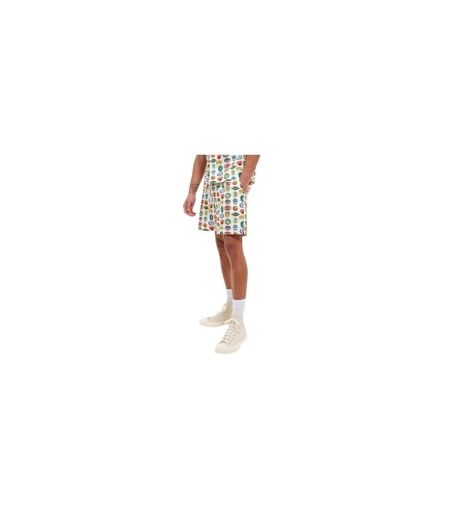 Short Homme Blanc Vert Noir Nicce