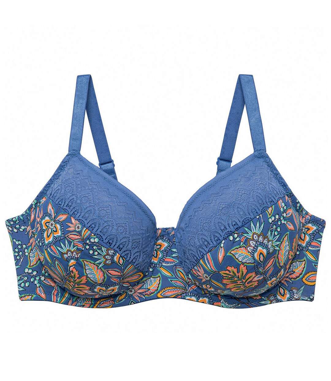 Soutien-gorge à armatures bleu Gazette