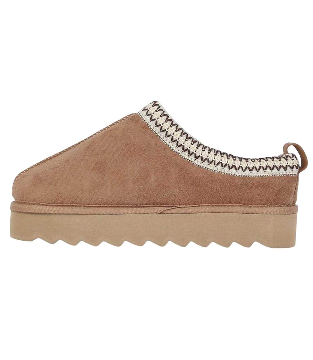 Chaussons Femme Beige SoulCal-3