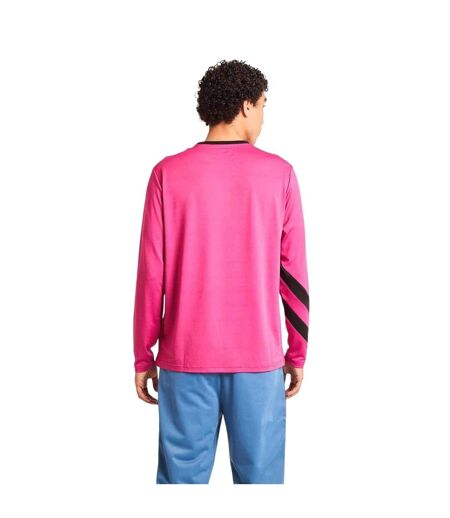 Mens Geller Genie Long-sleeved T-shirt Pink Black Native Youth