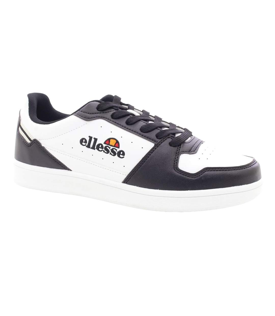 Baskets Nole Homme Blanc Noir Ellesse-1