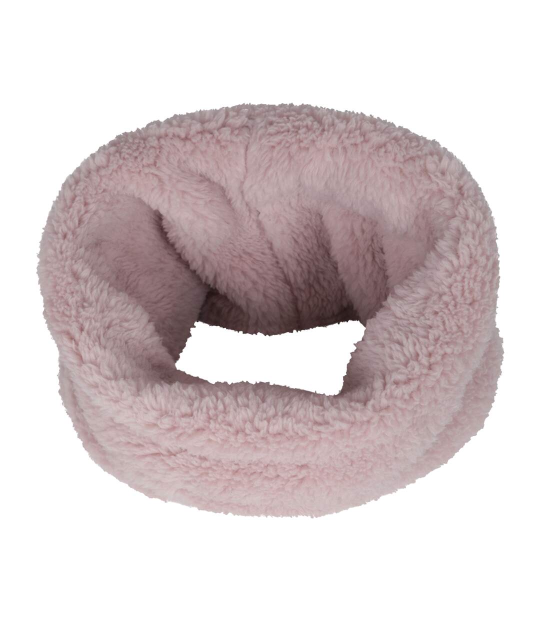 Womens/ladies Isotherm Cosy Sherpa Snood Collar Neck Warmer One Size Beige Mountain Warehouse-3