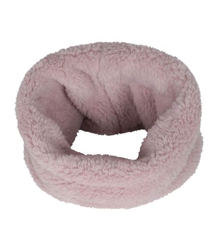 Womens/ladies Isotherm Cosy Sherpa Snood Collar Neck Warmer One Size Beige Mountain Warehouse