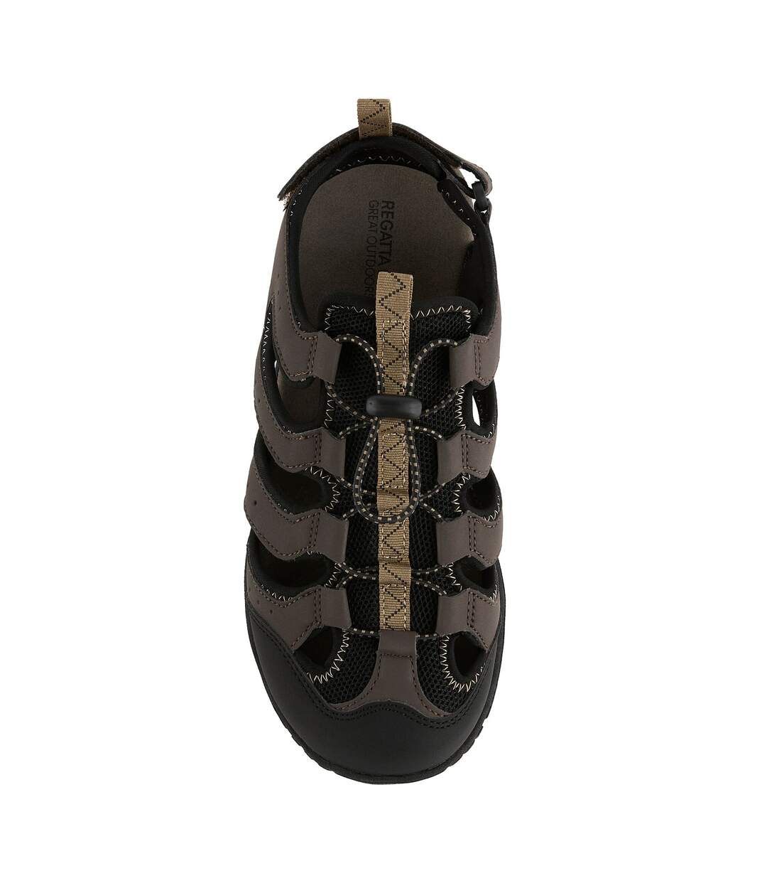 Sandales Westshore Homme Marron Gris Foncé Regatta-4