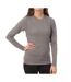 T-Shirt manches longues gris femme jdy suma - l-1