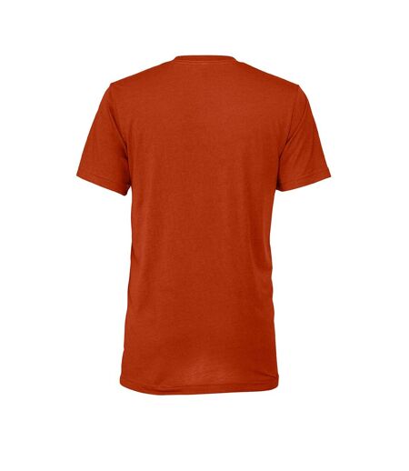 Bella + Canvas - T-shirt manches courtes - Unisexe (Orange foncé chiné) - UTPC3870