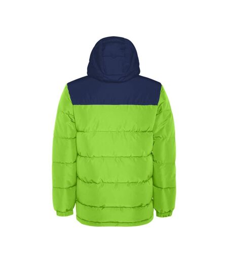 Unisex Adult Tallin Insulated Jacket Lime Navy Blue Roly