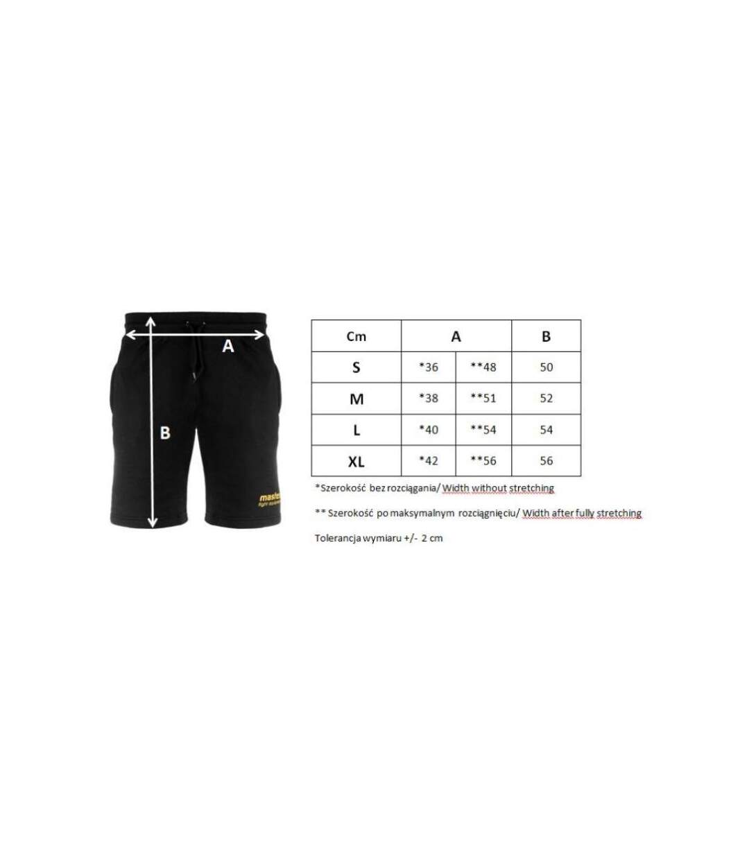 Short Homme Noir Masters-4