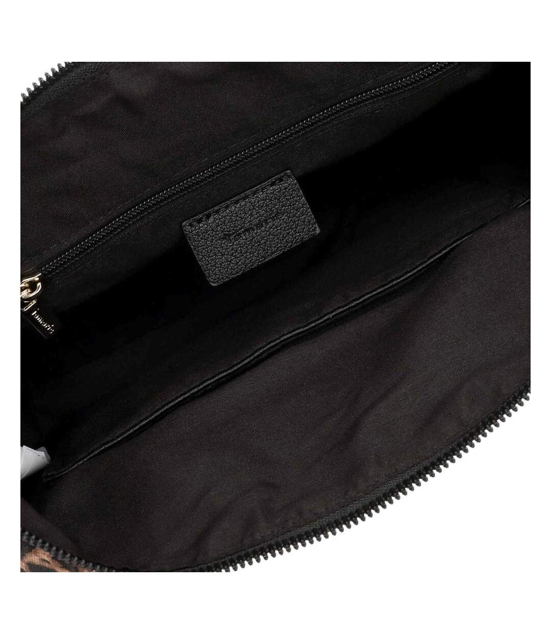 Sac à bandoulière noir/léopard femme tamaris 33522-2