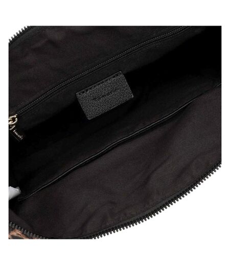 Sac à bandoulière noir/léopard femme tamaris 33522
