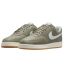 Mens Vision Low Leather Trainers Fir White Nike-4