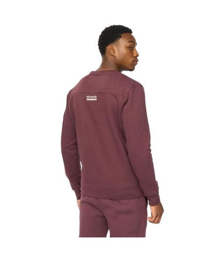 Mens Applewood Sweatshirt Raisin Duck And Cover
