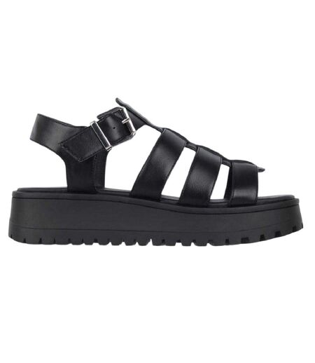 Sandales Motif/style Gladiateur Femme Noir Jack Wills