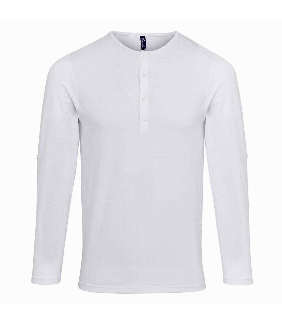 T-shirt à manches longues homme blanc Premier